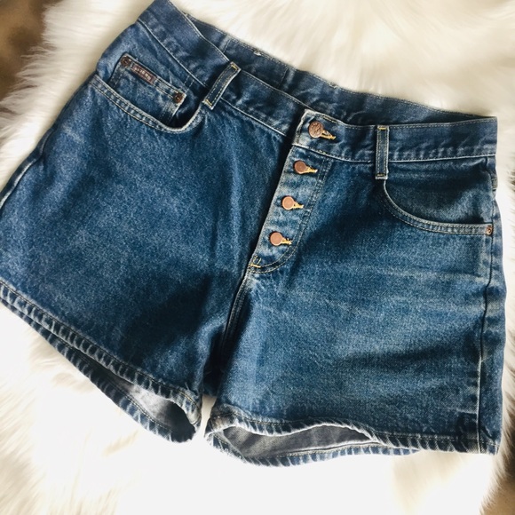 High waisted Jean Shorts - Picture 5 of 10